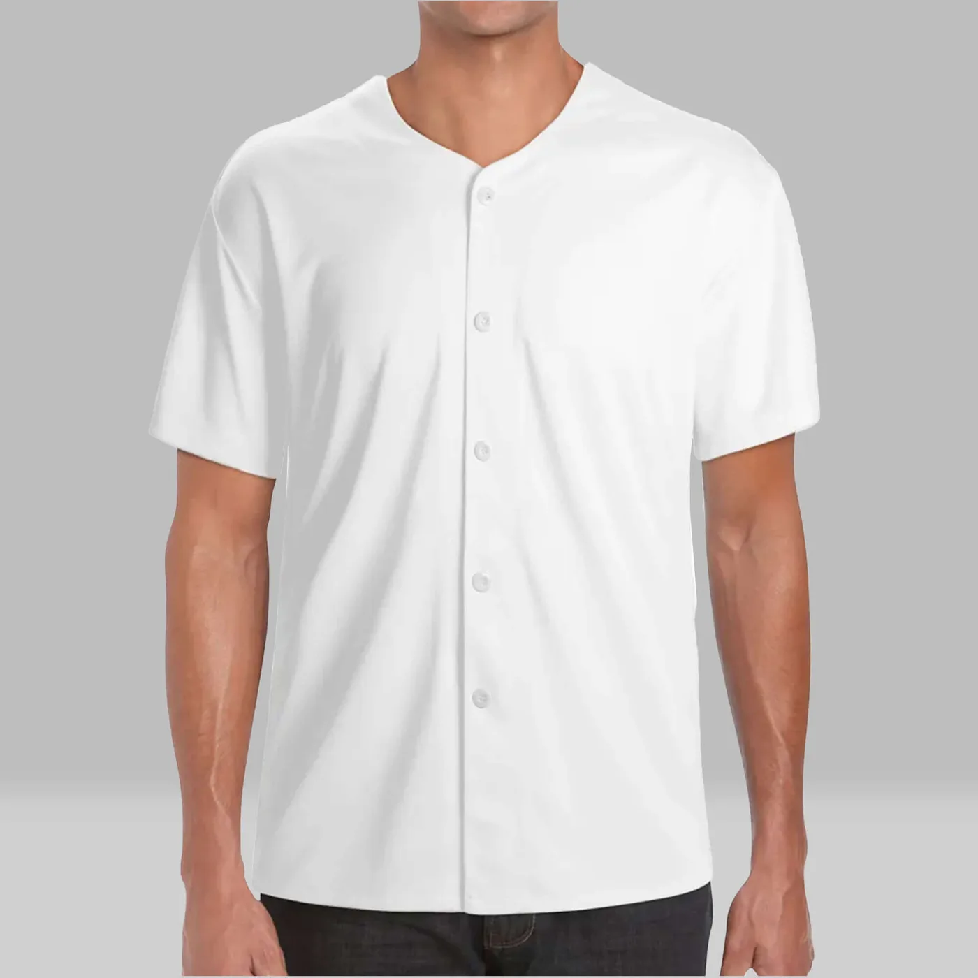 Full-print baseball jersey