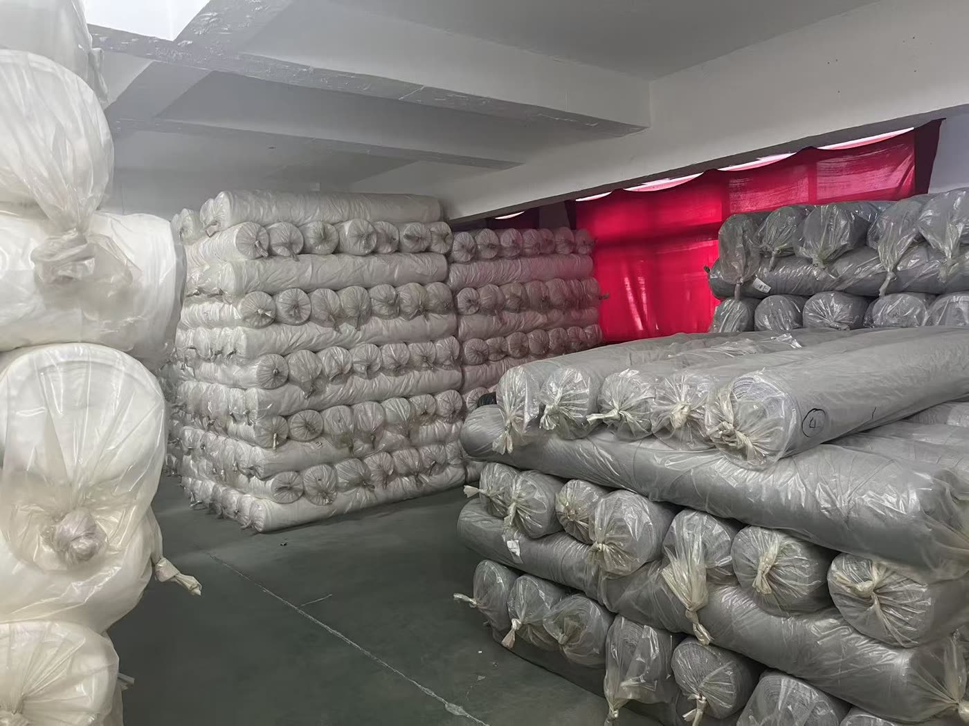 Material intake and staging